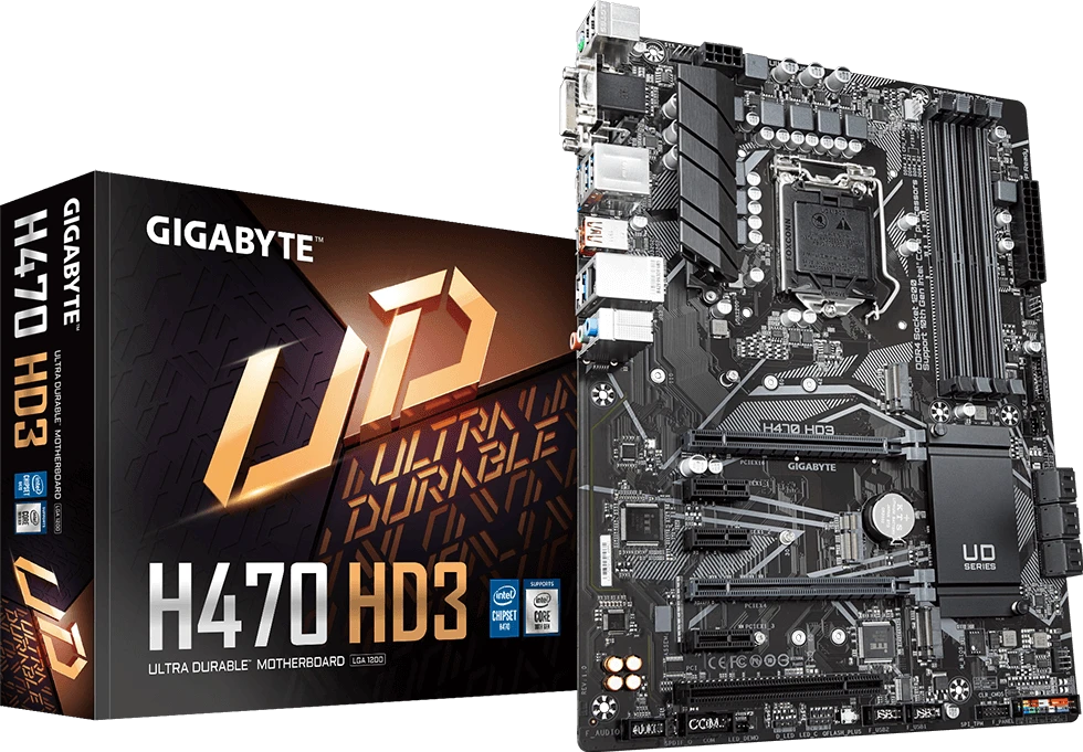 Gigabyte H470 HD3 (Rev. 1.0)